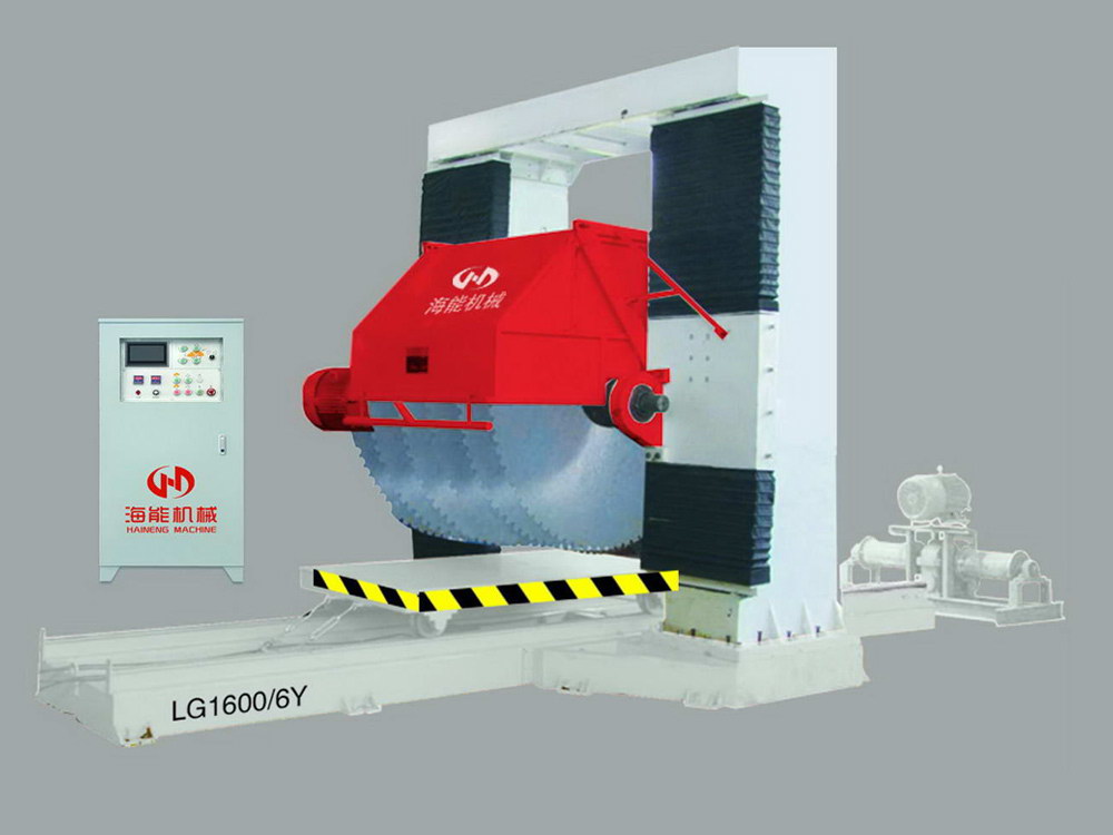 Longmen efficient multi-strip stone cutting machine