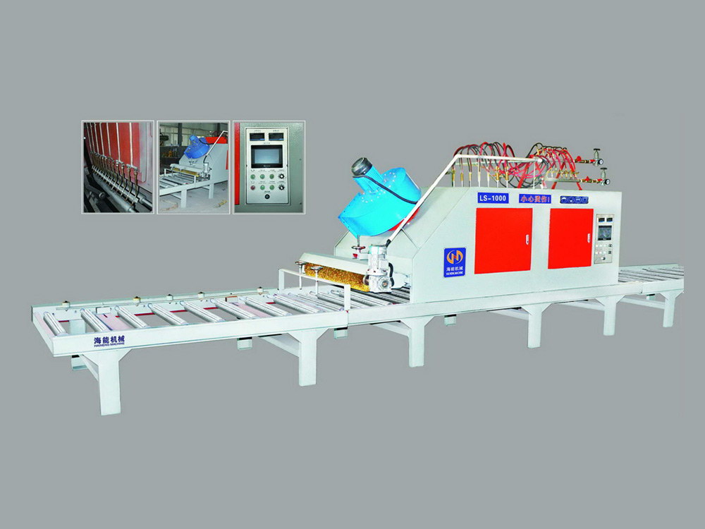 Ls-700/1000/1200 máquina de quema continua automática